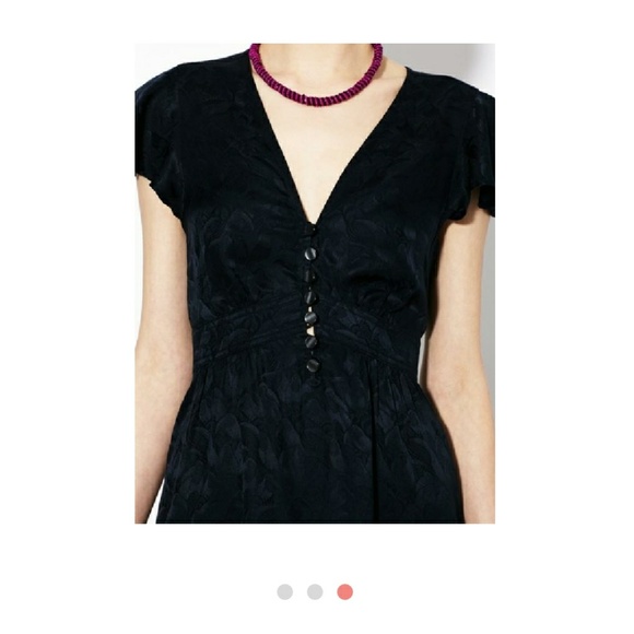 Normandy Blue Silk Animal Print Jacquard - Picture 3 of 8